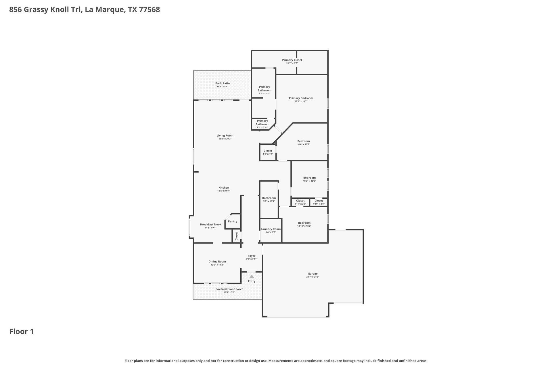 856 Grassy Knoll Trail, La Marque, TX 77568 856 Grassy Knoll Trail, La Marque, TX 77568