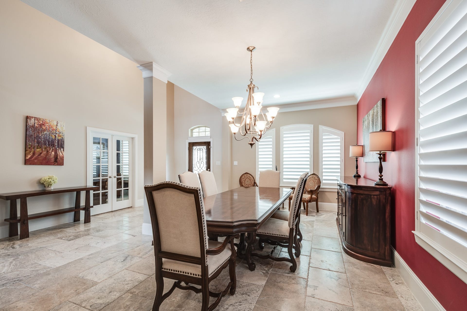 14111 Aspen Haze Lane, Humble, TX 77396 Dining room view from butler pantry