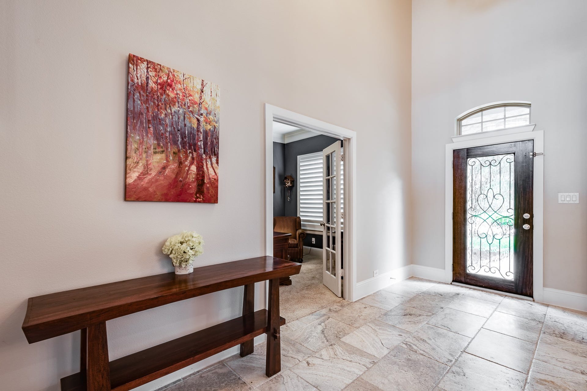 14111 Aspen Haze Lane, Humble, TX 77396 High ceiling open foyer