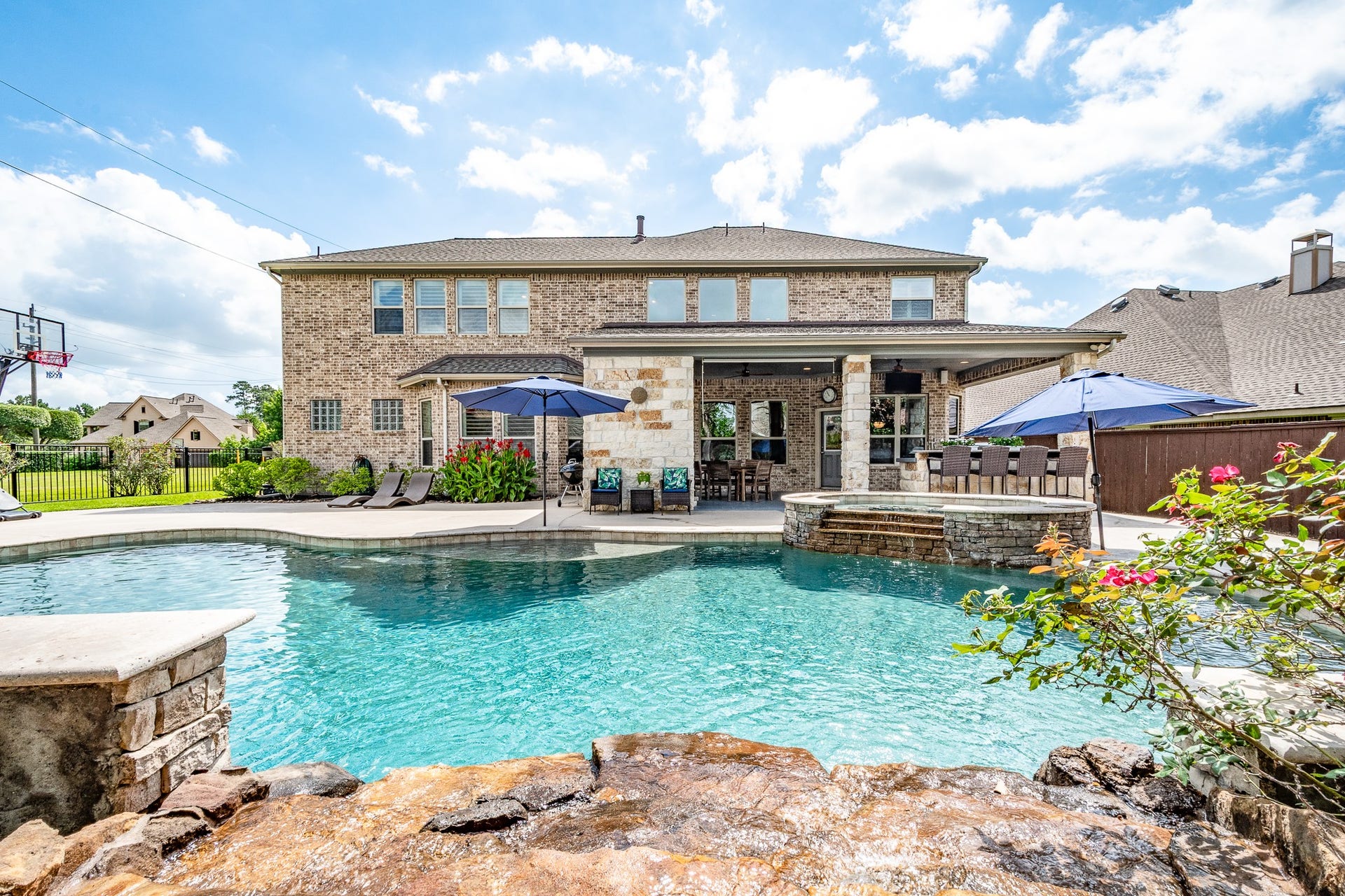 14111 Aspen Haze Lane, Humble, TX 77396 Your own backyard oasis