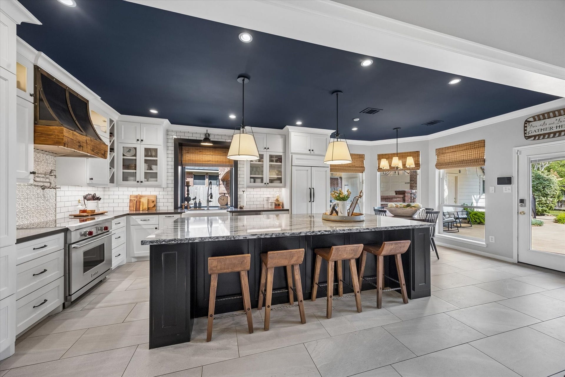 15106 Chestnut Glen Lane, Cypress, TX 77429 Morning coffee, after-school conversations, or appetizers with friends, this impressive 10-foot island is destined to become everyone's favorite gathering place. Quartz countertops and generous built-in storage make it as practical as it is beautiful.