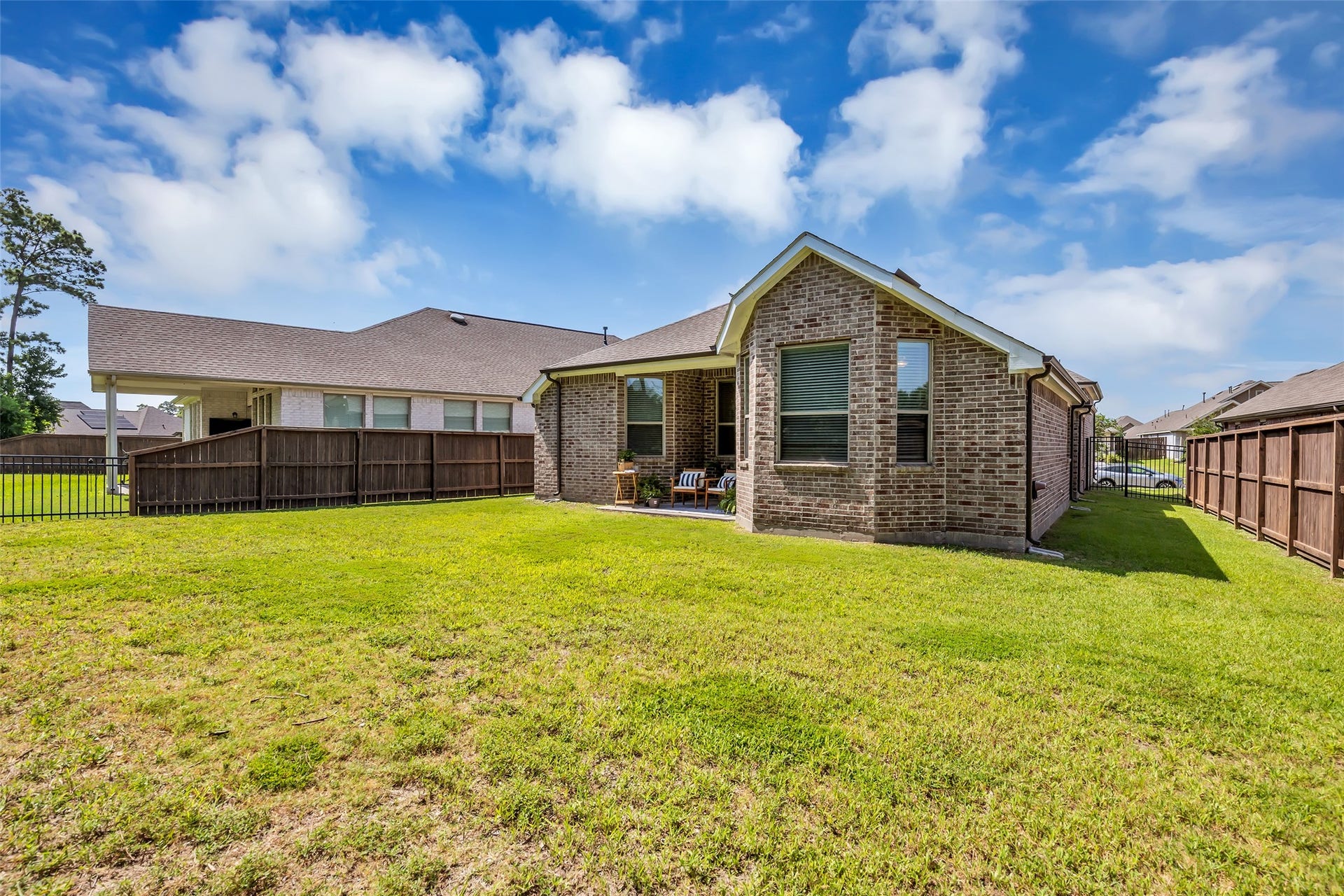 11935 Radura Road, Humble, TX 77346 Spacious backyard