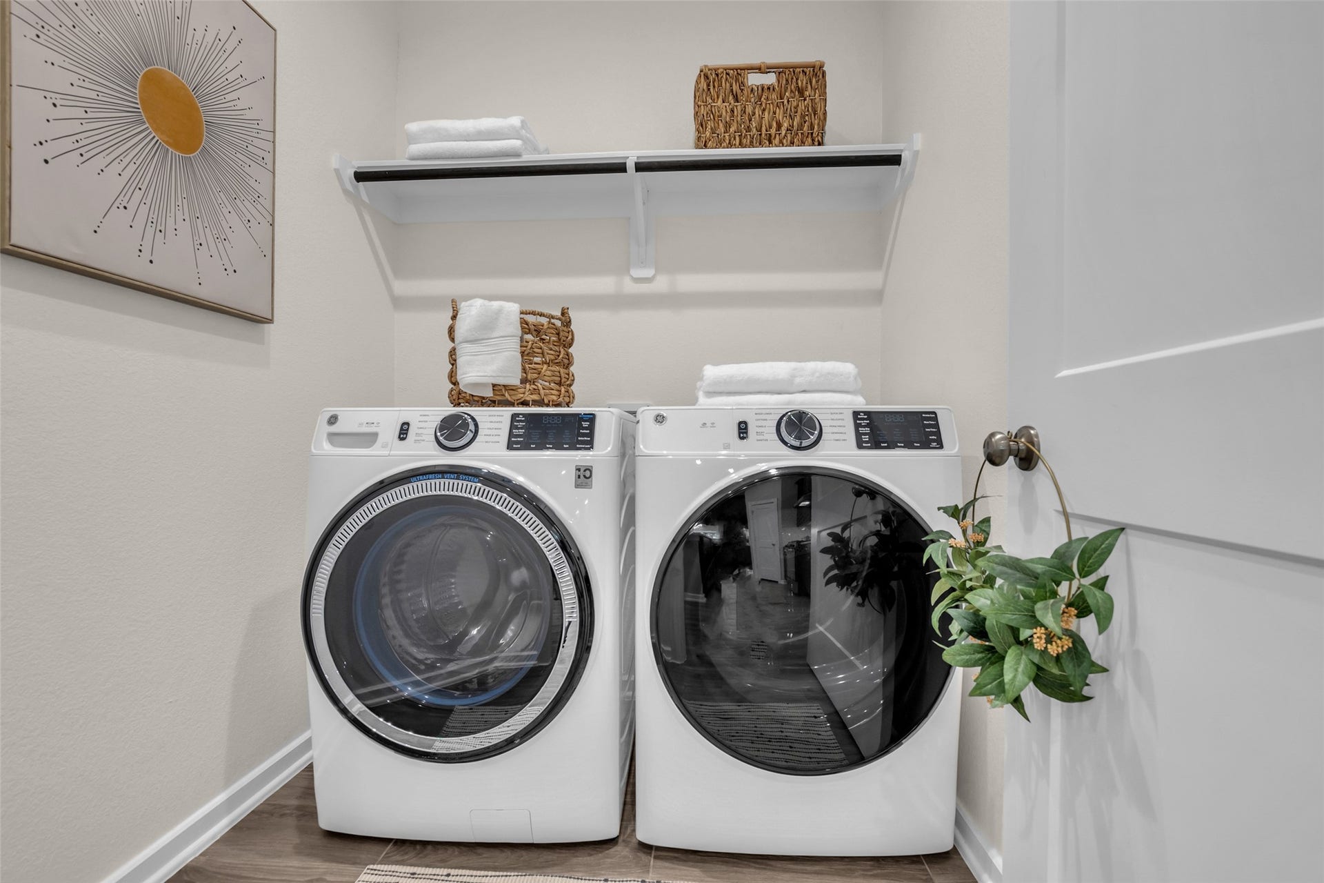11935 Radura Road, Humble, TX 77346 Functional laundry room conveniently located for easy access