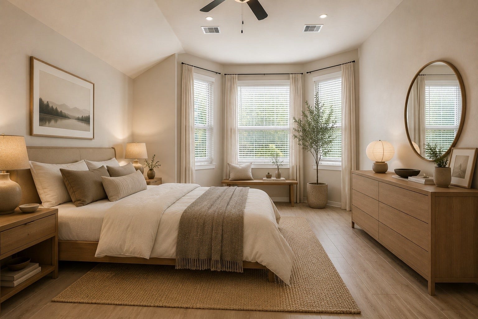 11935 Radura Road, Humble, TX 77346 Primary Bedroom virtually staged