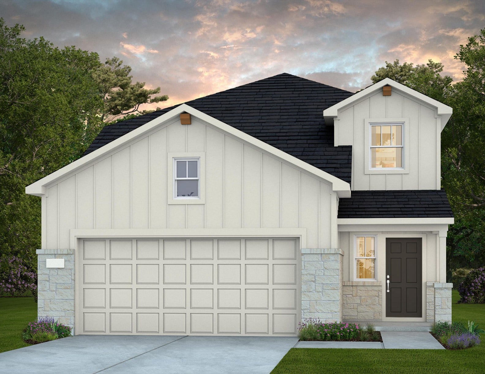 929 Silver Buckle Lane, Montgomery, TX 77356 Model home photo for illustration purposes only. Features, finishes, and upgrades may vary.