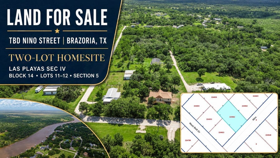 Property photo for TBD NINO Street, Brazoria, TX