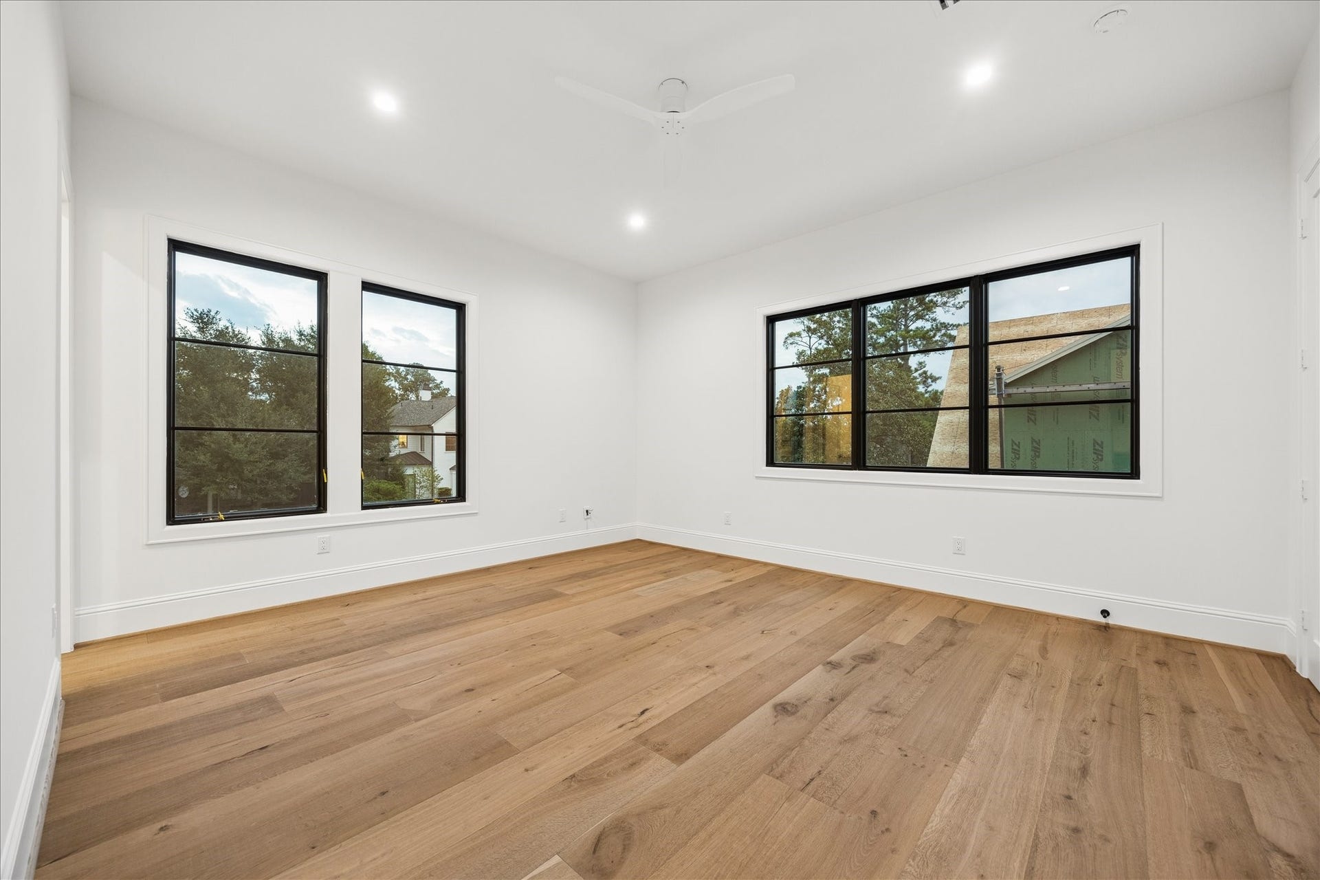 7719 Bryonwood Drive, Houston, TX 77055 One of six bedrooms, each with its own en-suite bath.