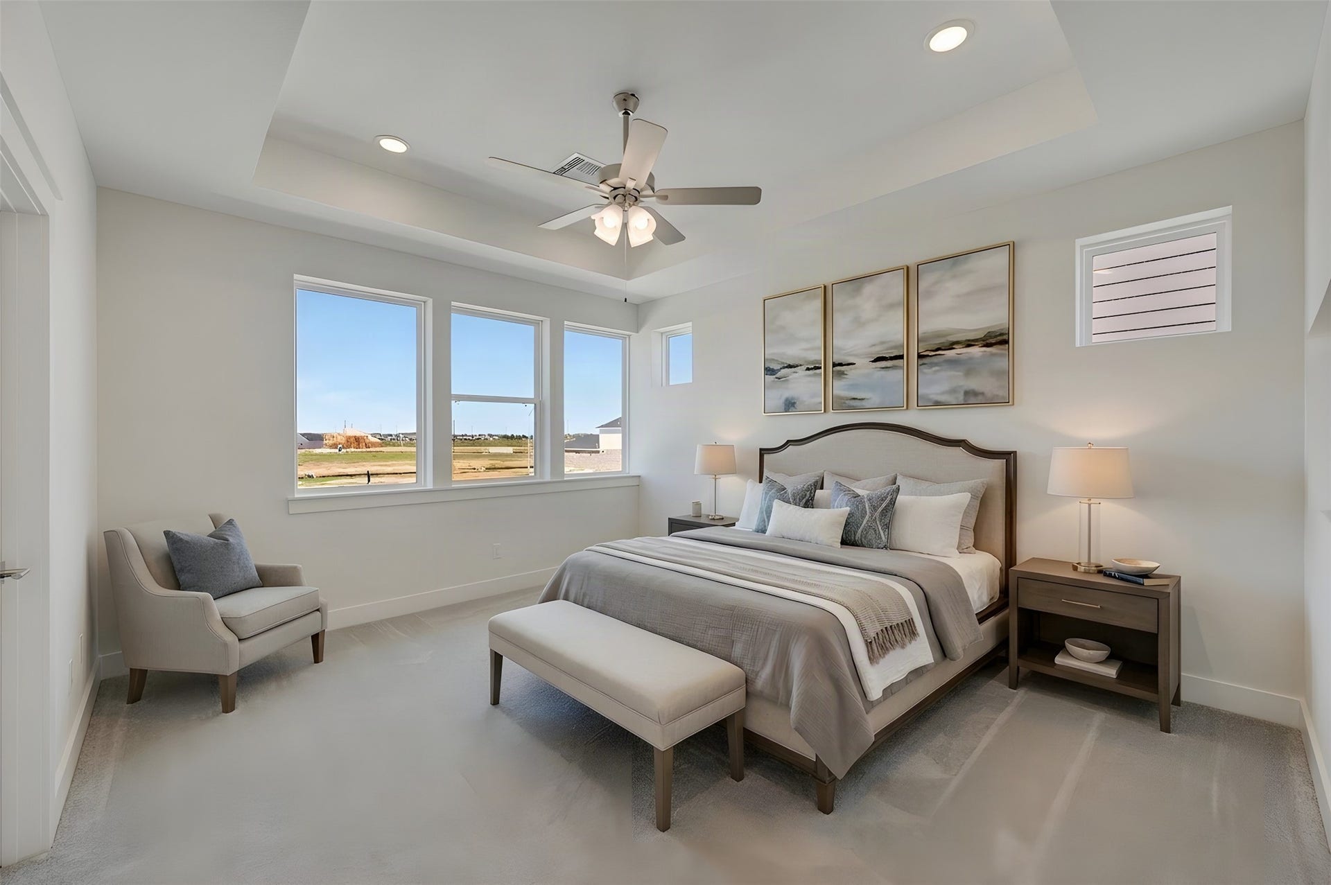 Virtually staged to give you the visual you need to see furniture placement and how the home can live.
