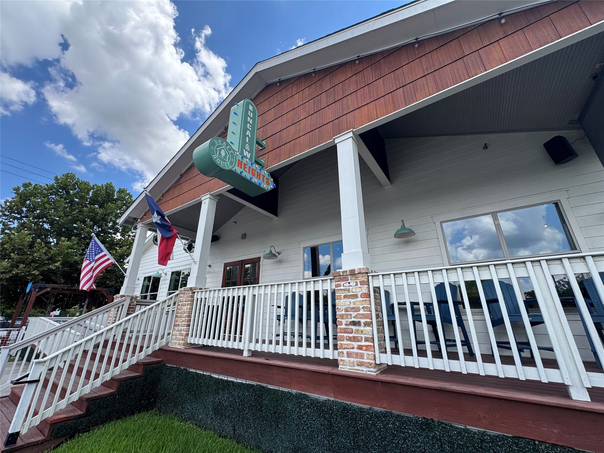 1712 Bevis Street, Houston, TX 77008 Bungalow Heights, a neighborhood bar and restaurant located just a short walk away, offers a great spot to enjoy dining, drinks, and the vibrant Greater Heights atmosphere.