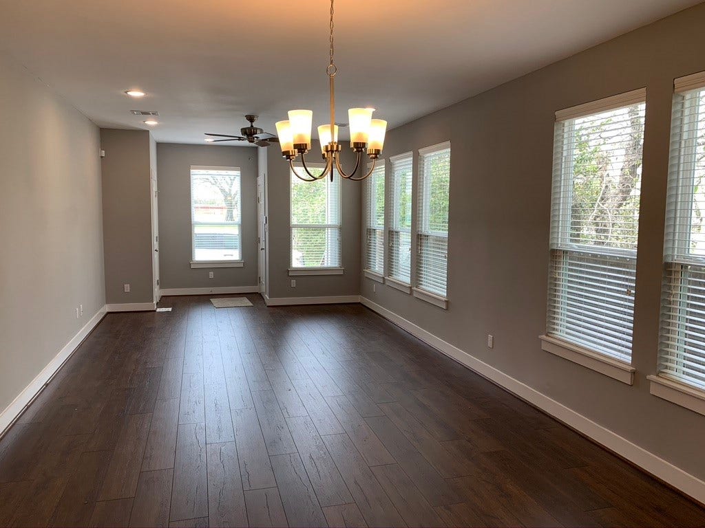 2509 S Grand Boulevard, Pearland, TX 77581 Unit A Dining and family room open