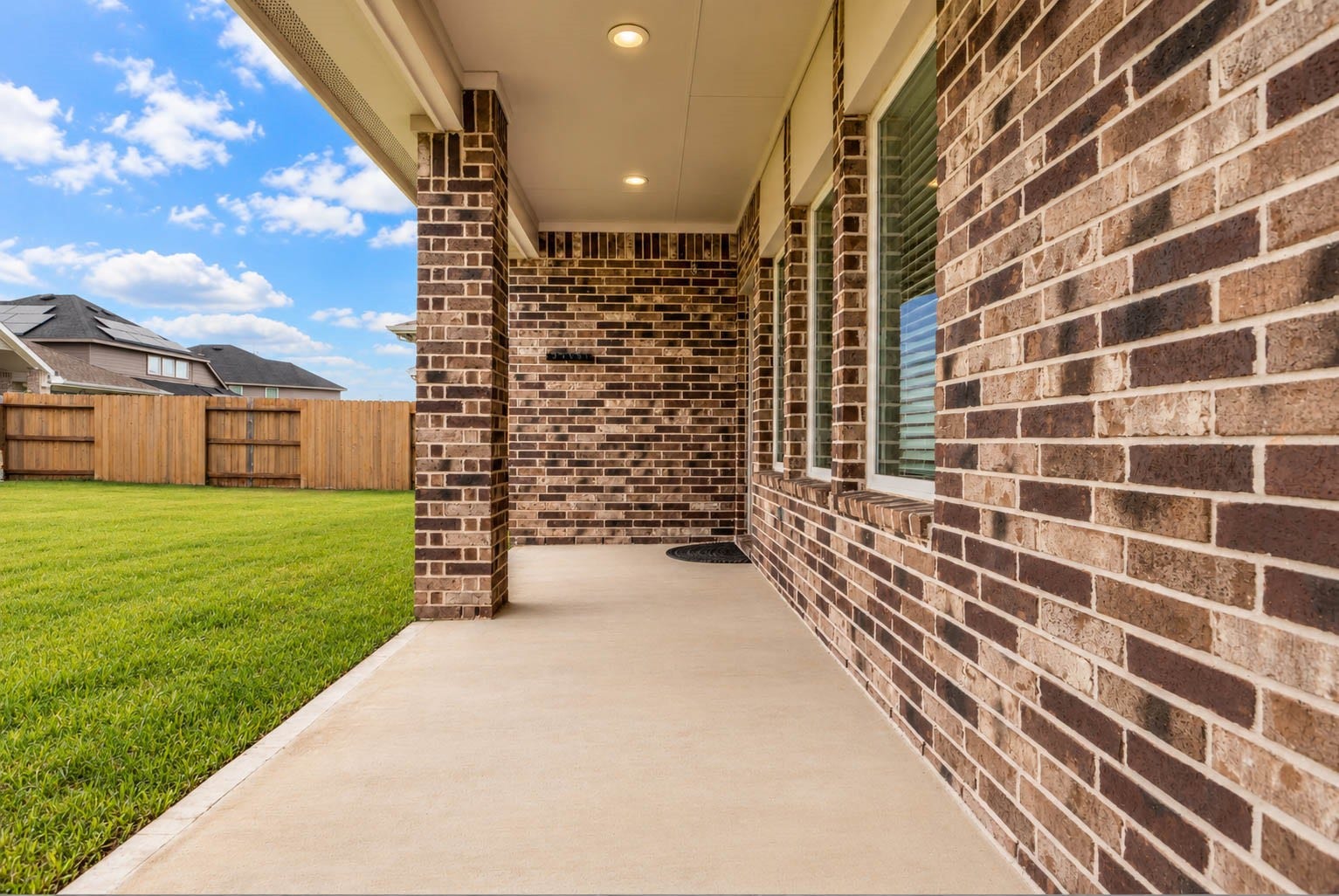 3205 Bello Green Lane, Katy, TX 77493 Covered patio