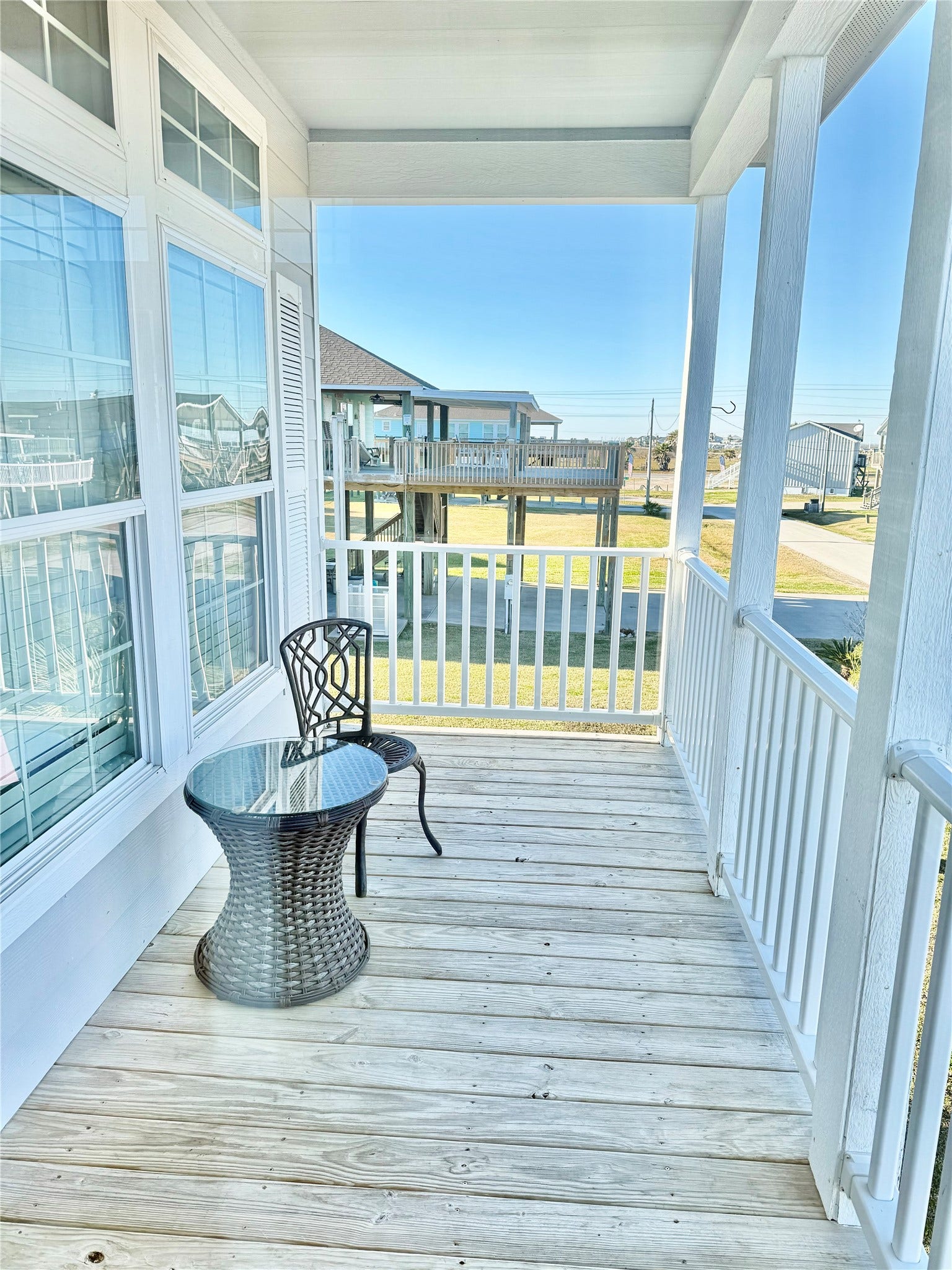 981 Nassau Drive, Crystal Beach, TX 77650 Balcony