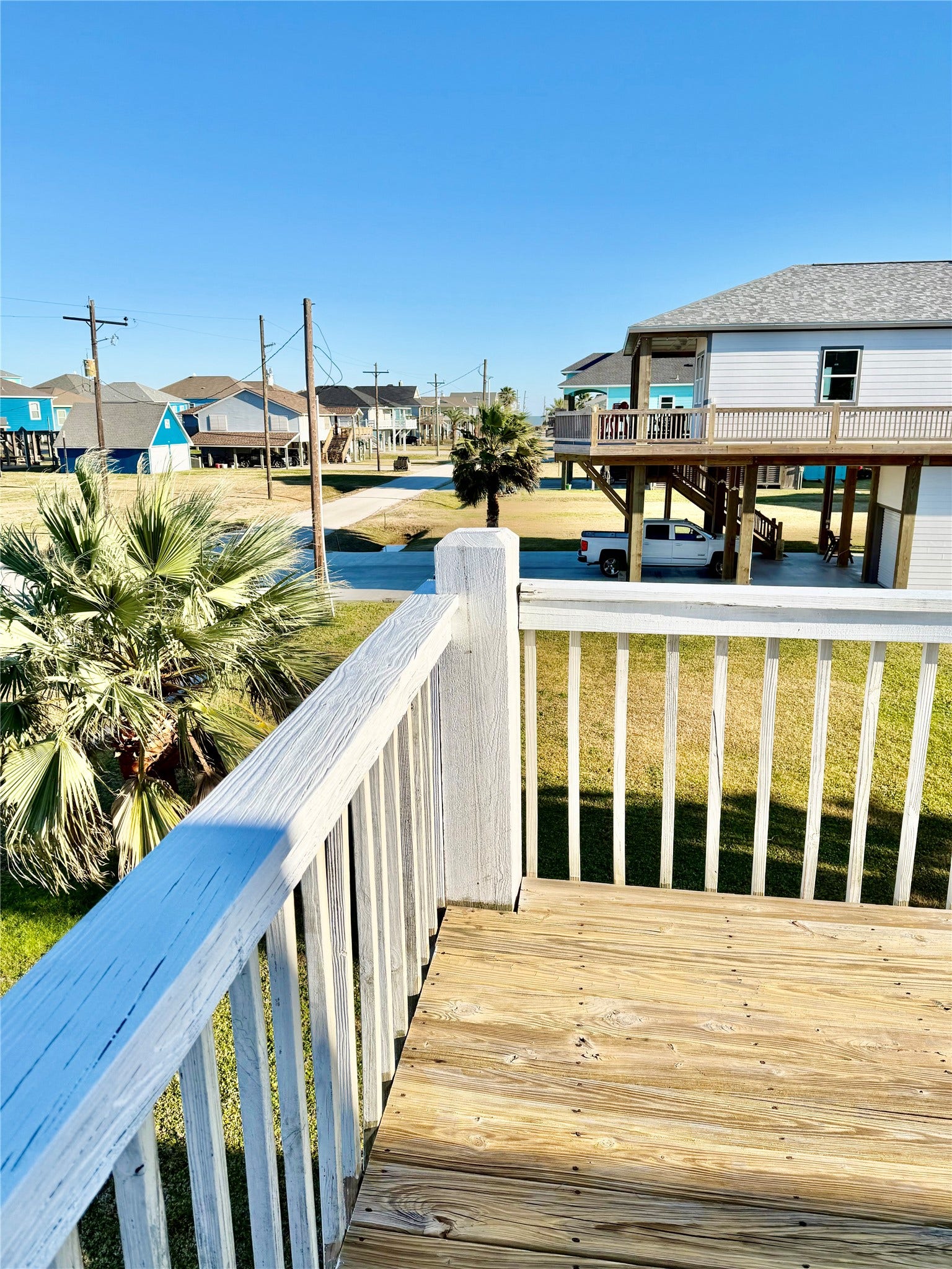 981 Nassau Drive, Crystal Beach, TX 77650 You can see the beach from here.