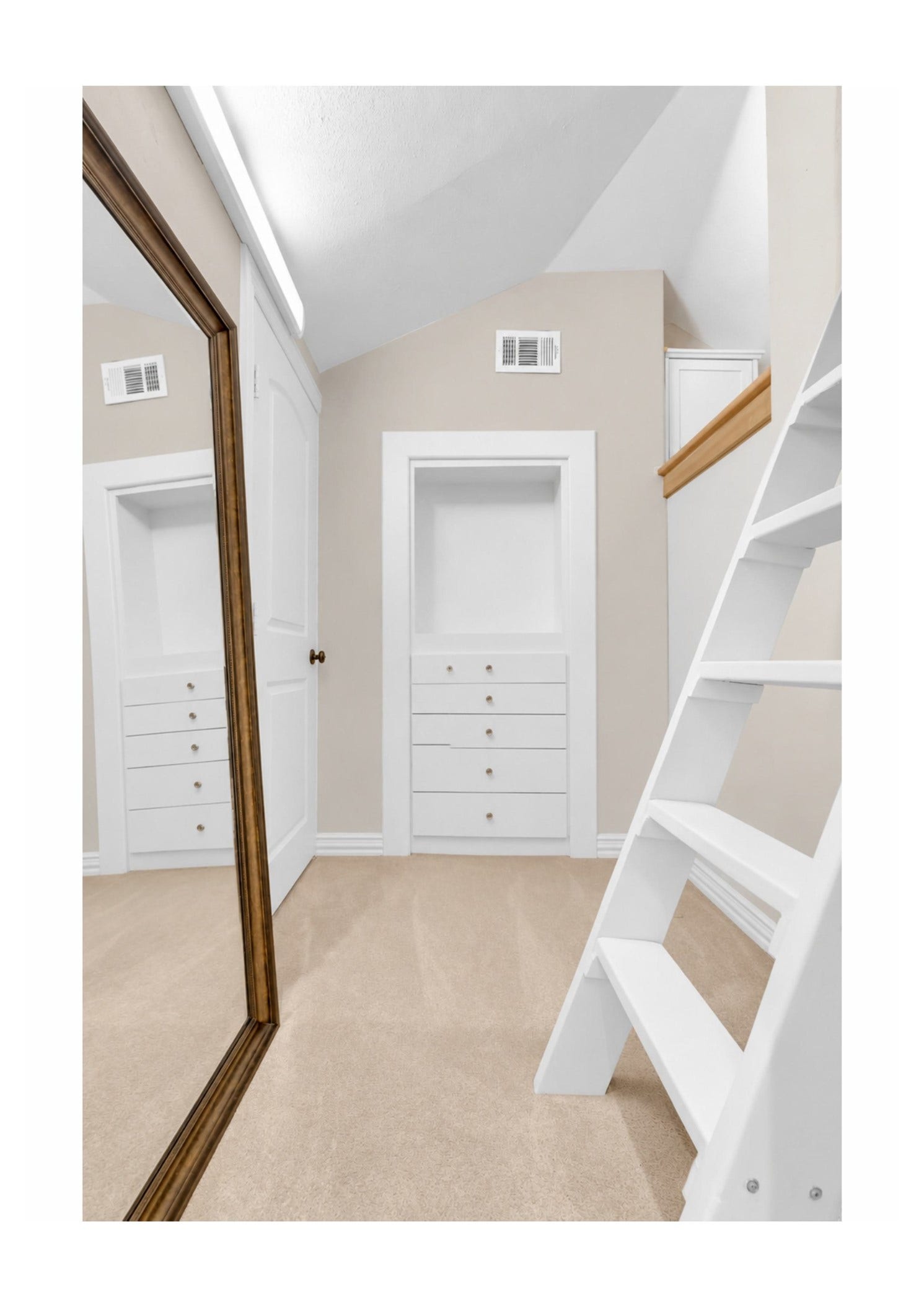 Bonus space with loft, located off bedroom # 3 on the 2nd floor.