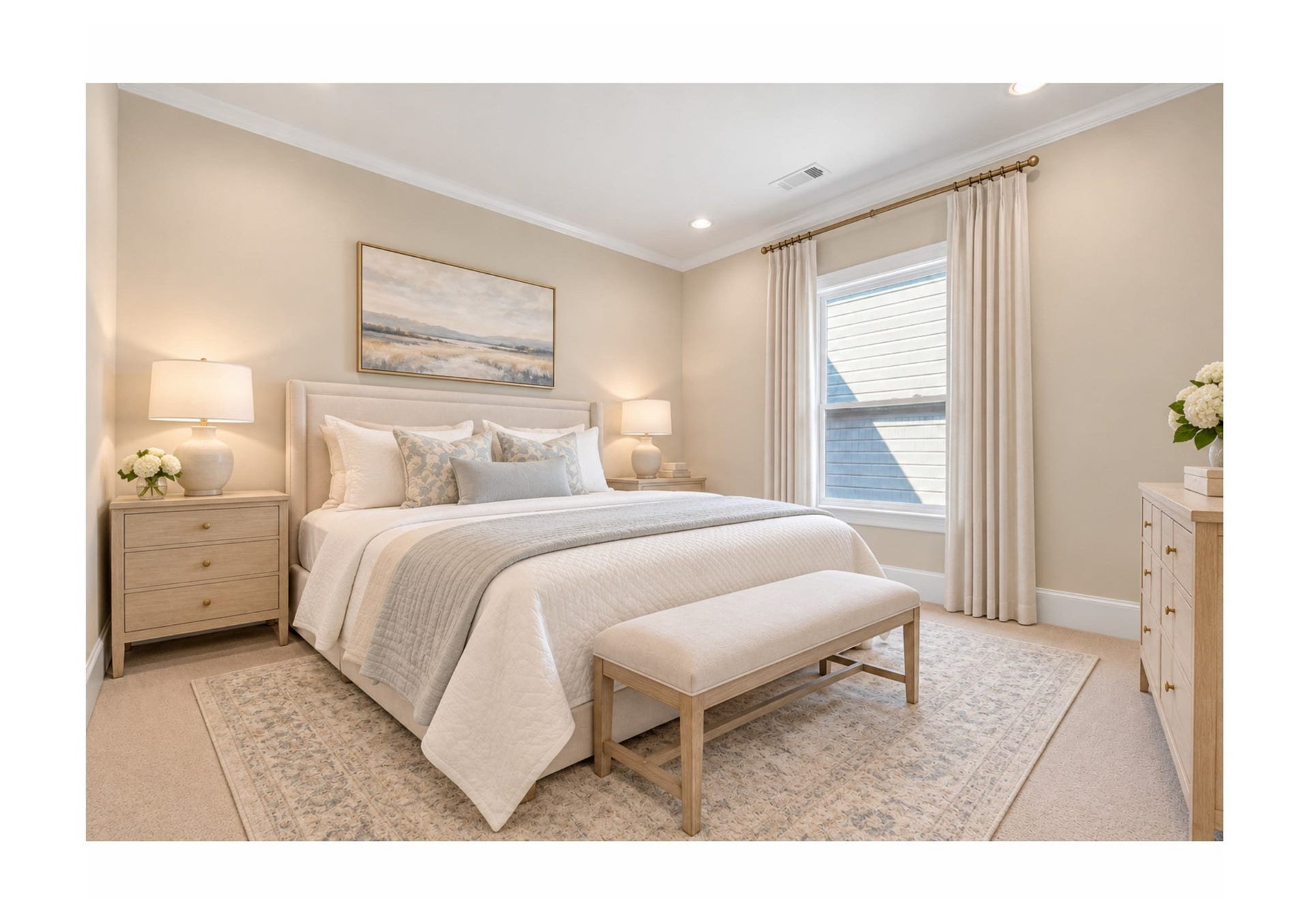 Guest suite downstairs.