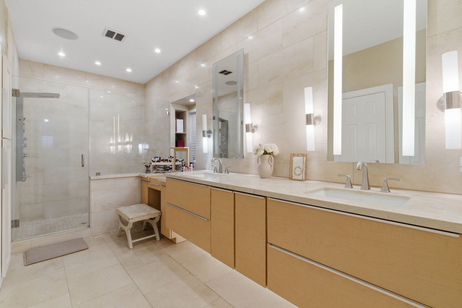 14114 Scarborough Fair Street, Houston, TX 77077 welcome to your serene escape - the primary bathroom