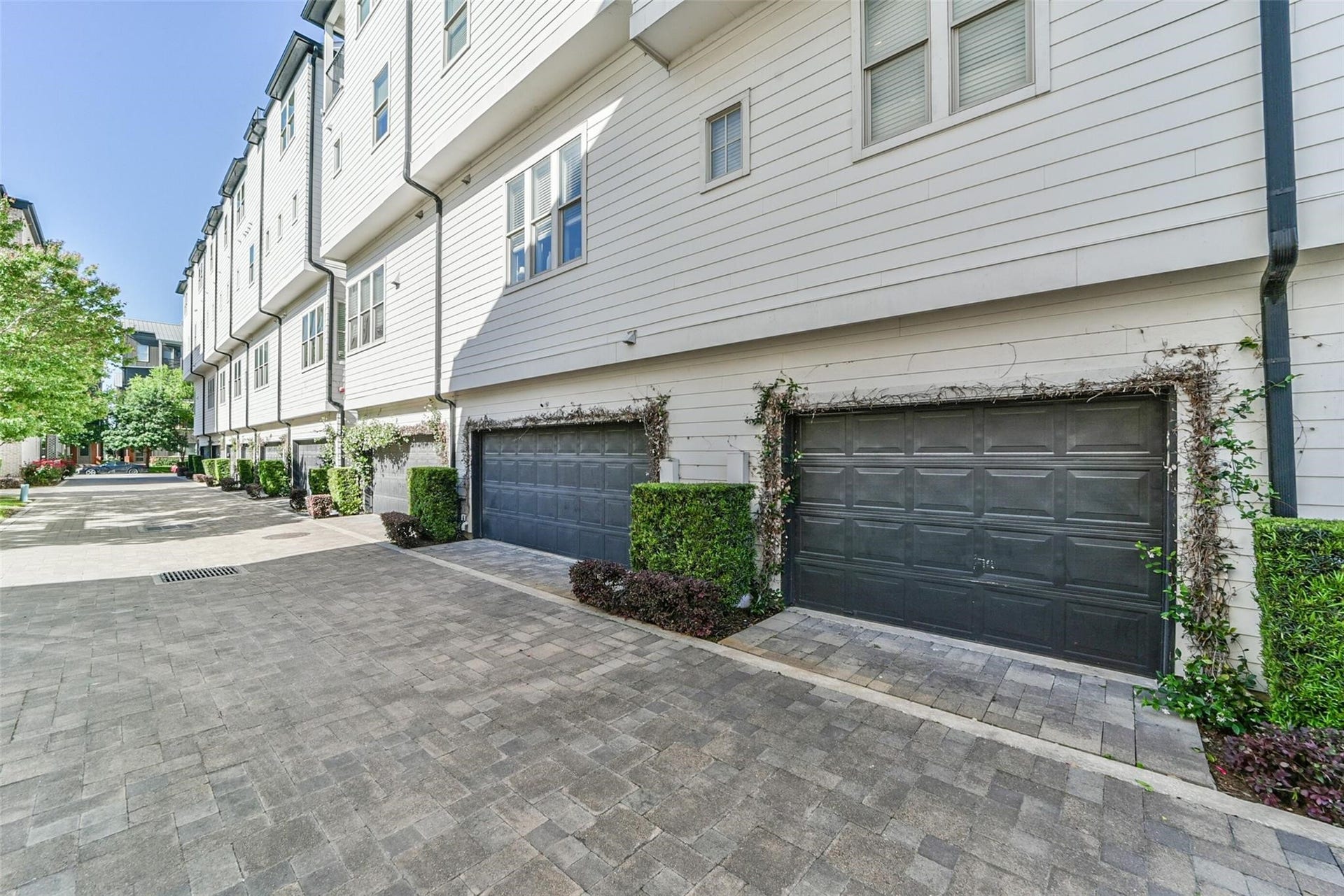 Attached garage