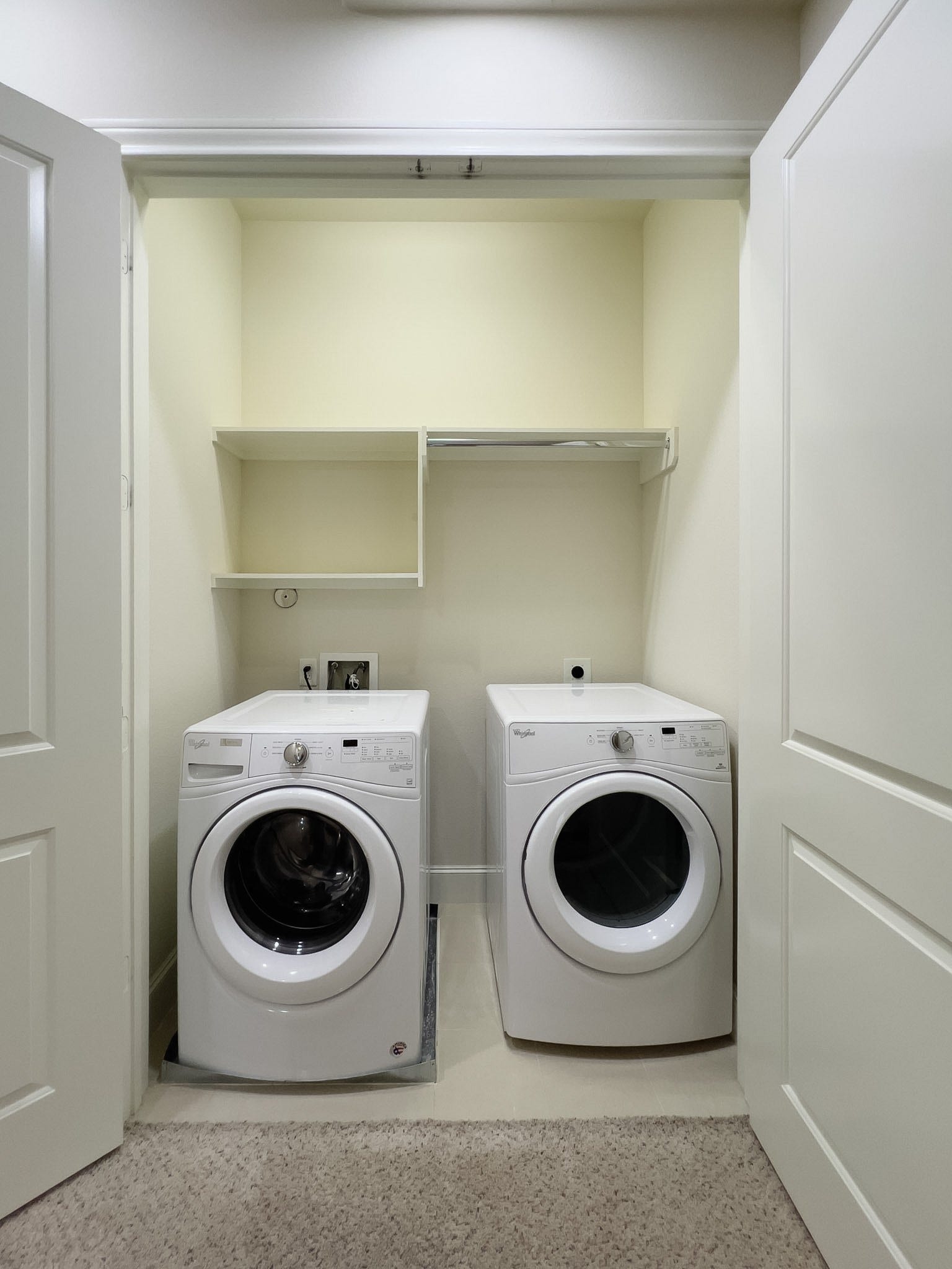 Washer and dryer convey!