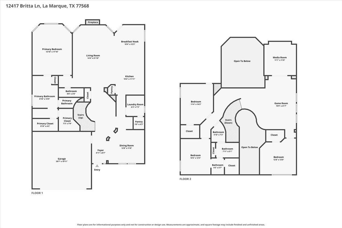 12417 Britta Lane, Texas City, TX 77568 12417 Britta Lane, Texas City, TX 77568