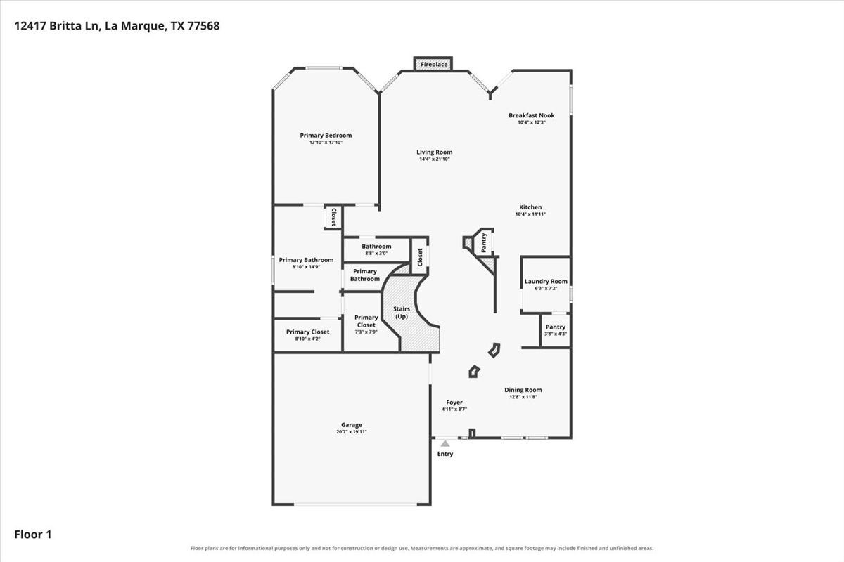 12417 Britta Lane, Texas City, TX 77568 12417 Britta Lane, Texas City, TX 77568