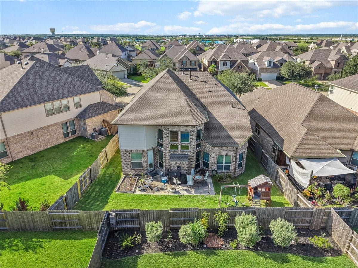 12417 Britta Lane, Texas City, TX 77568 Aerial Drone Backyard