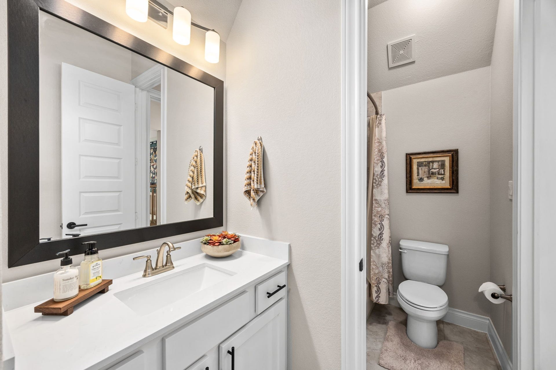 7403 Kinglet Court, Katy, TX 77493 Bedroom #1 with direct access to bathroom