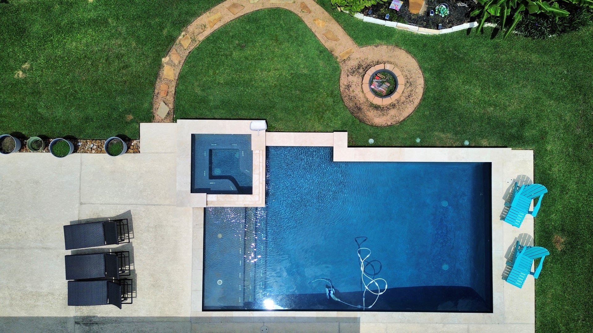 14926 Dogwood View Lane, Cypress, TX 77429 Relax in your private backyard oasis including a pool, spa, outdoor kitchen and plenty of seating to sunbathe of host your loved ones!