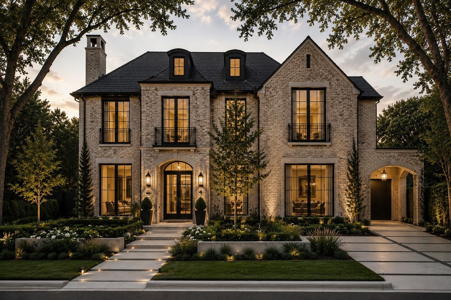 3071 Locke Lane, Houston, TX 77019 Concept Rendering of 3071 Locke Lane Elevation.