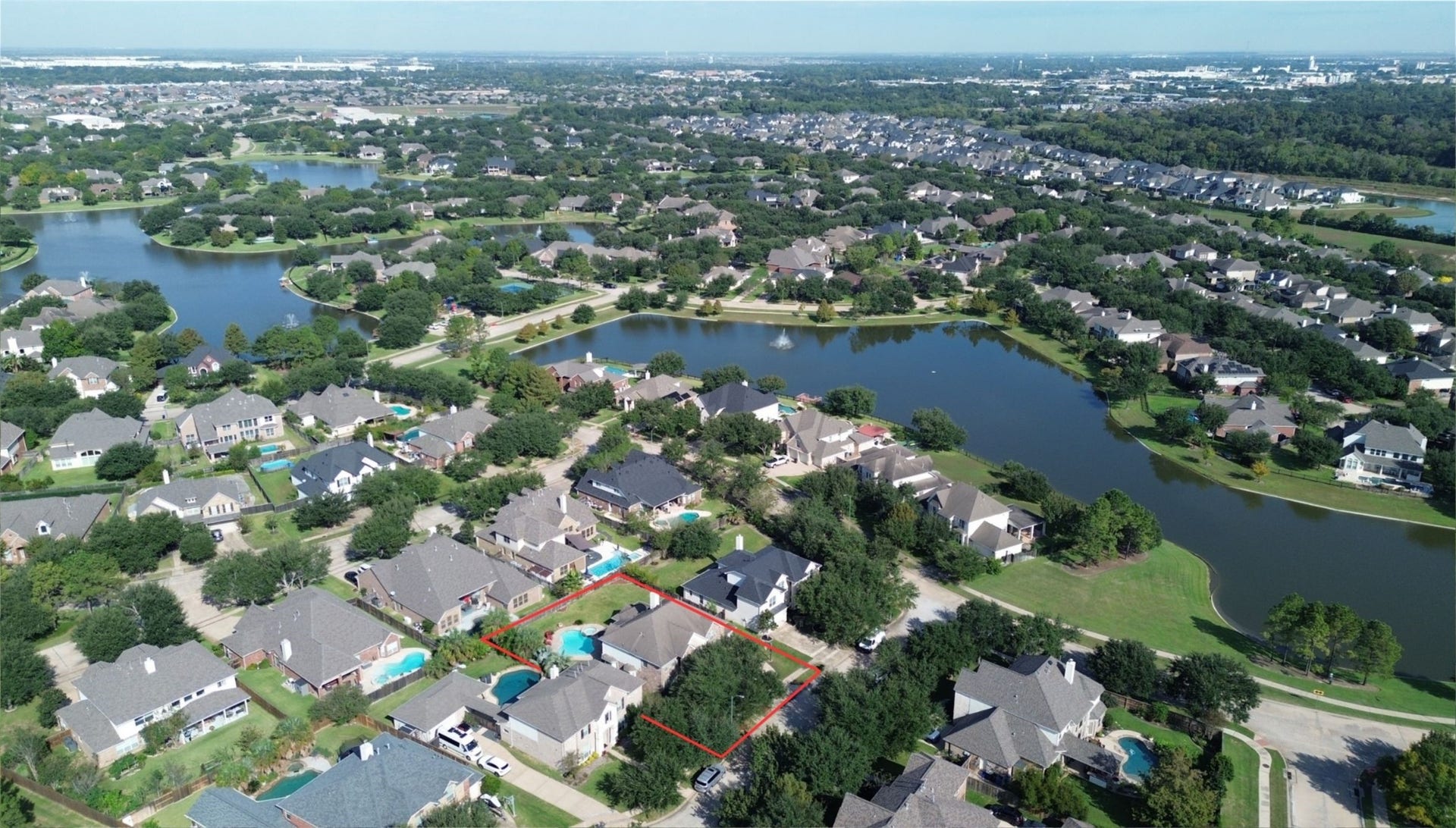 2006 Linden Cove Court, Katy, TX 77494 Nestled in a picturesque neighborhood, this home offers proximity to serene lakes and lush green spaces, creating a tranquil suburban retreat.