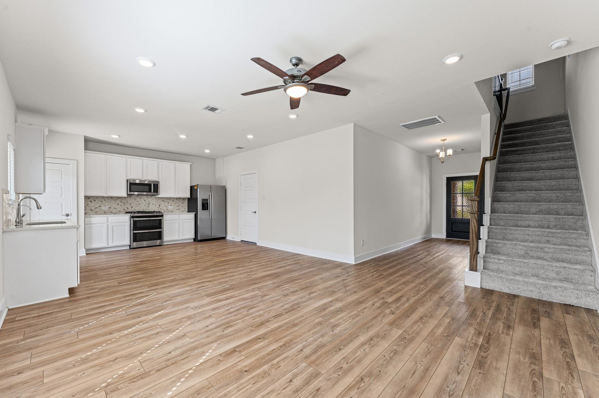 Living room and dining room combo