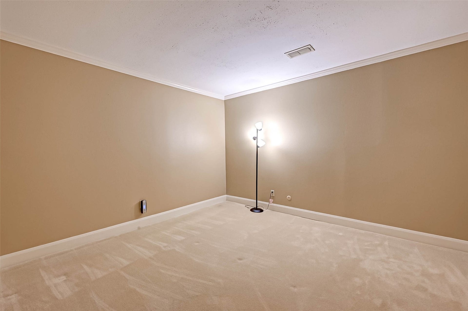 Office can also serve as a guest bedroom and window to atrium can be re installed.