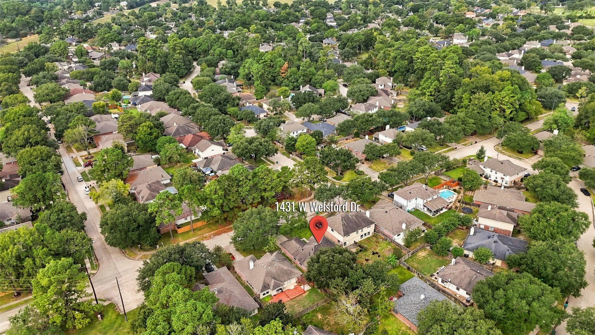 1431 W Welsford Drive, Spring, TX 77386 1431 W Welsford Drive, Spring, TX 77386