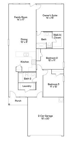 6303 Geyser Starish Drive, Katy, TX 77493 Floorplan
