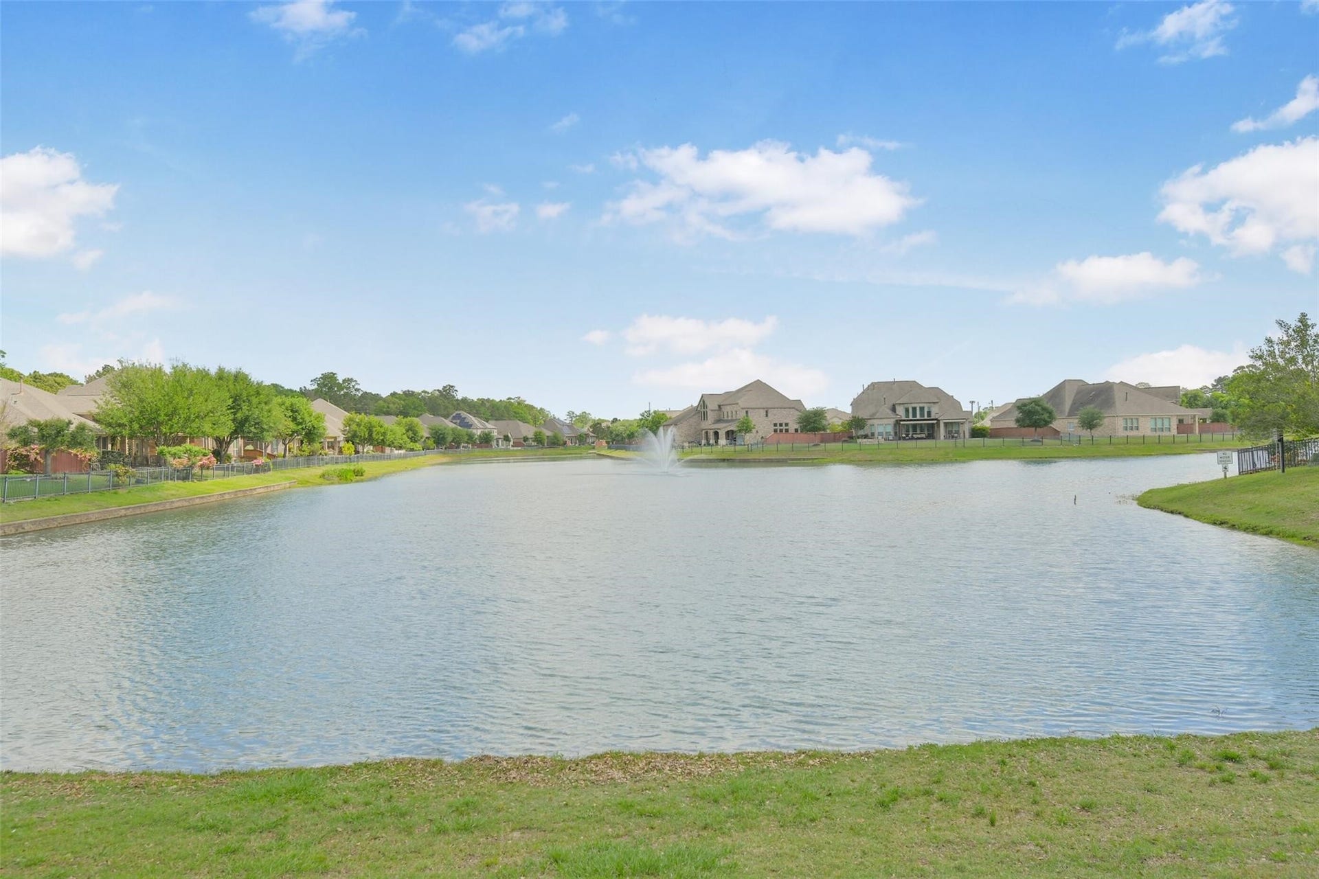 Walking trails in the community
