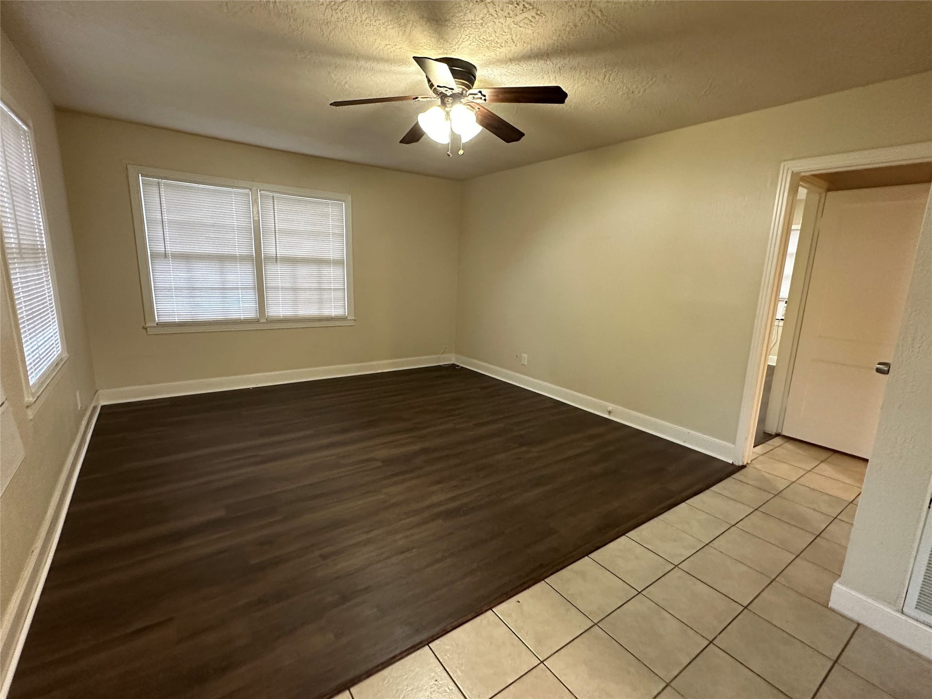 Unit B family room