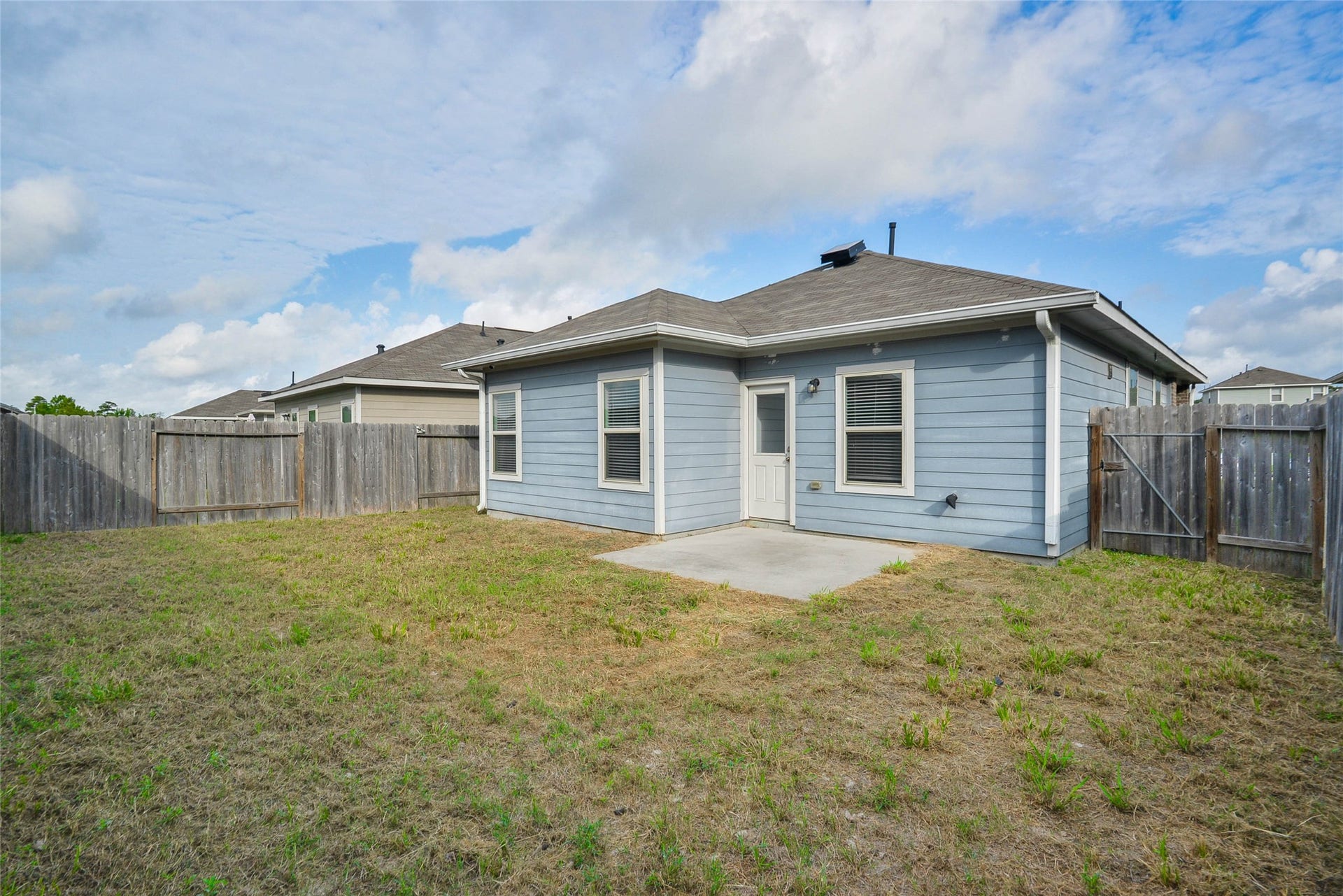 20024 Tuft Canyon Court, Porter, TX 77365 Back of home