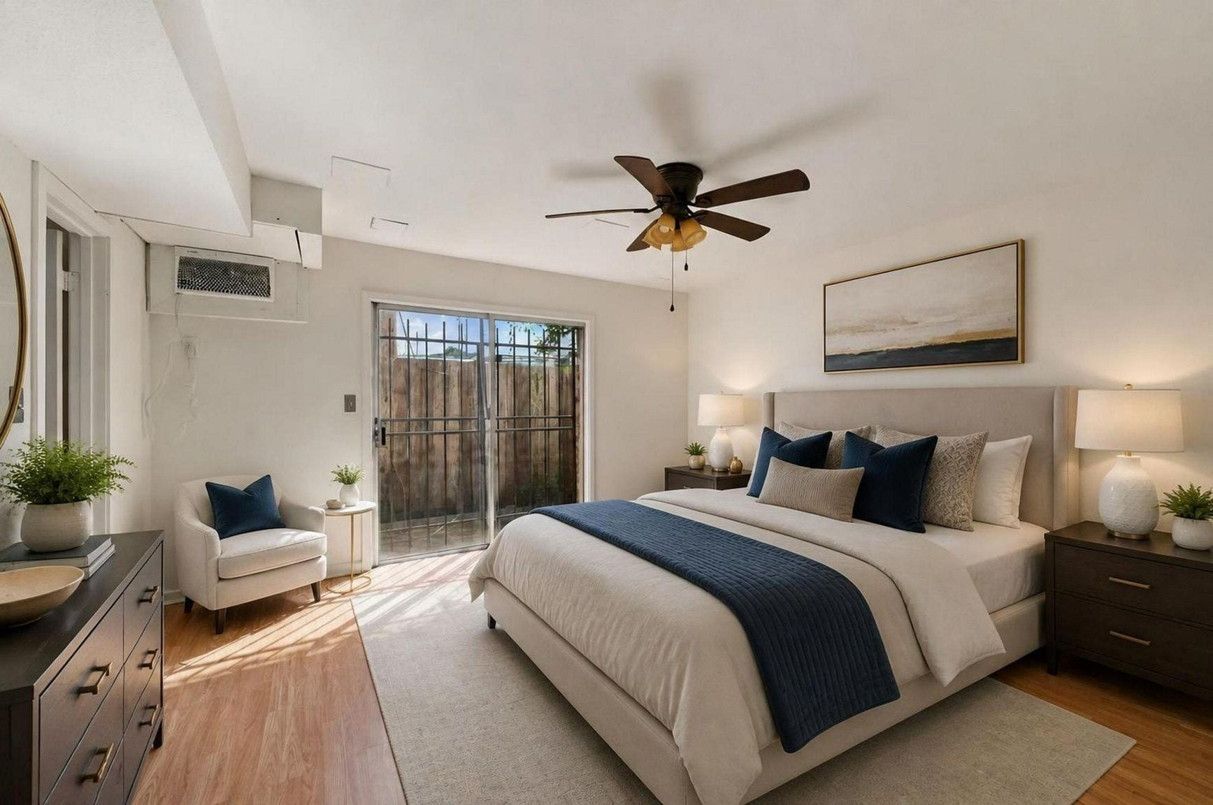 1849 Marshall Street, #9, Houston, TX 77098 Bedroom ( Virtually staged).