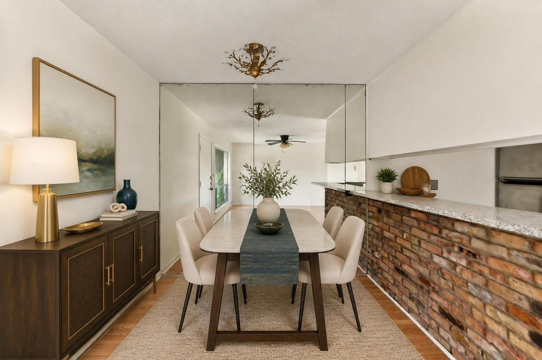1849 Marshall Street, #9, Houston, TX 77098 Dining ( Virtually staged).