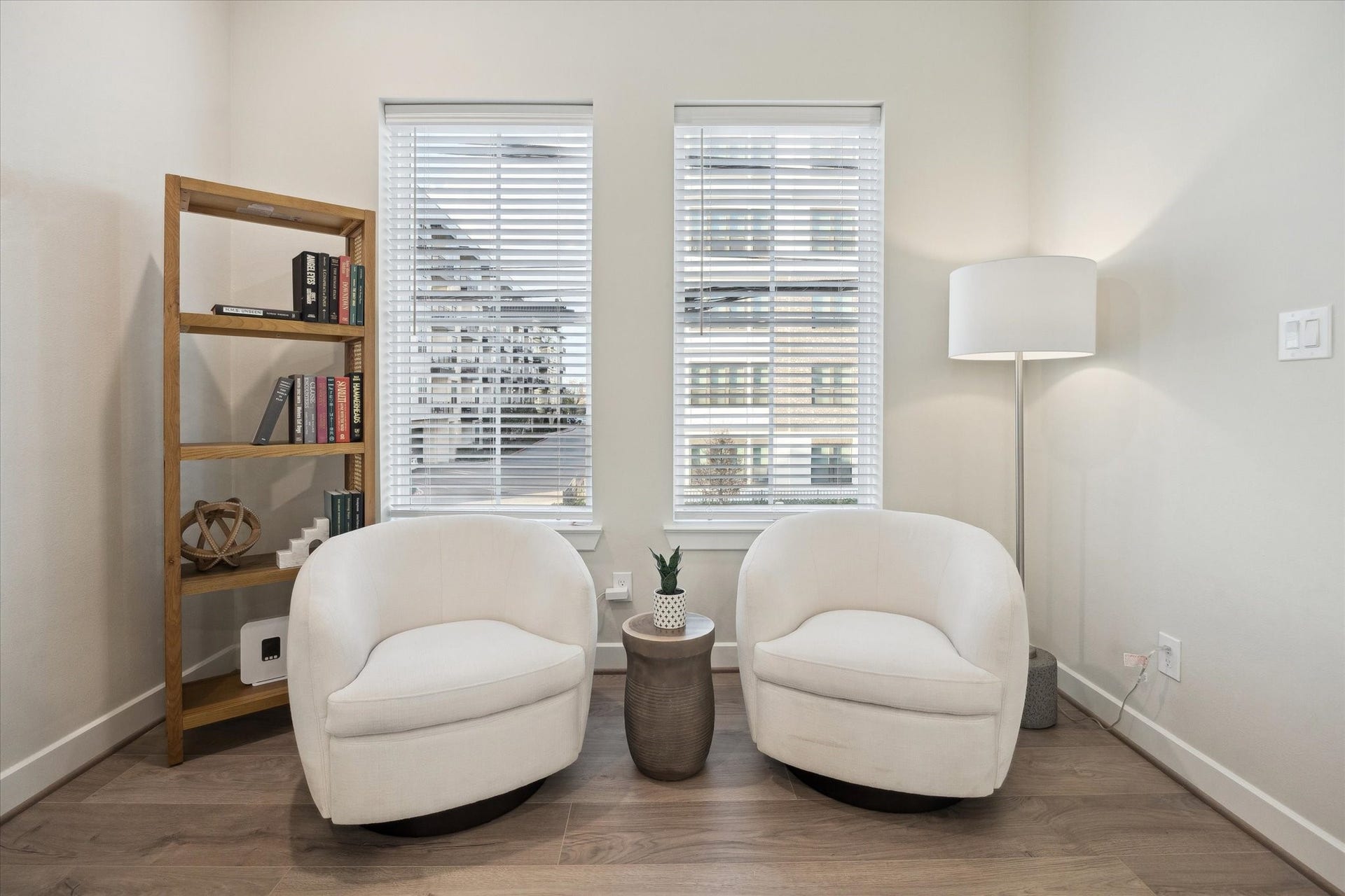 Representative photo showing the communitys model home living room. Layout and selections may vary.