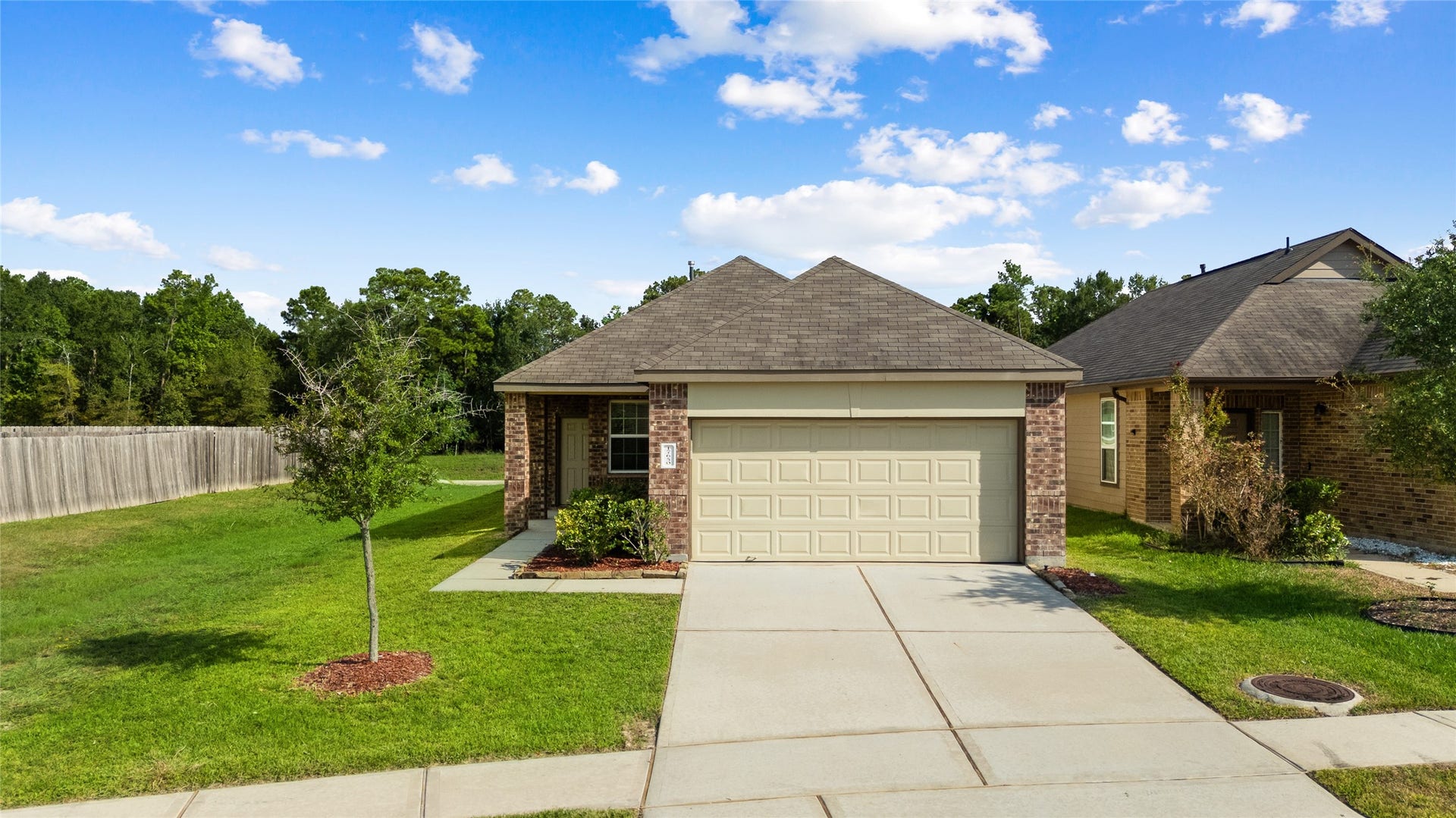 Come see this 4 bed/2bath in Atascocita. Great curb appeal with a classic brick exterior, well-maintained lawn, and welcoming covered entry.