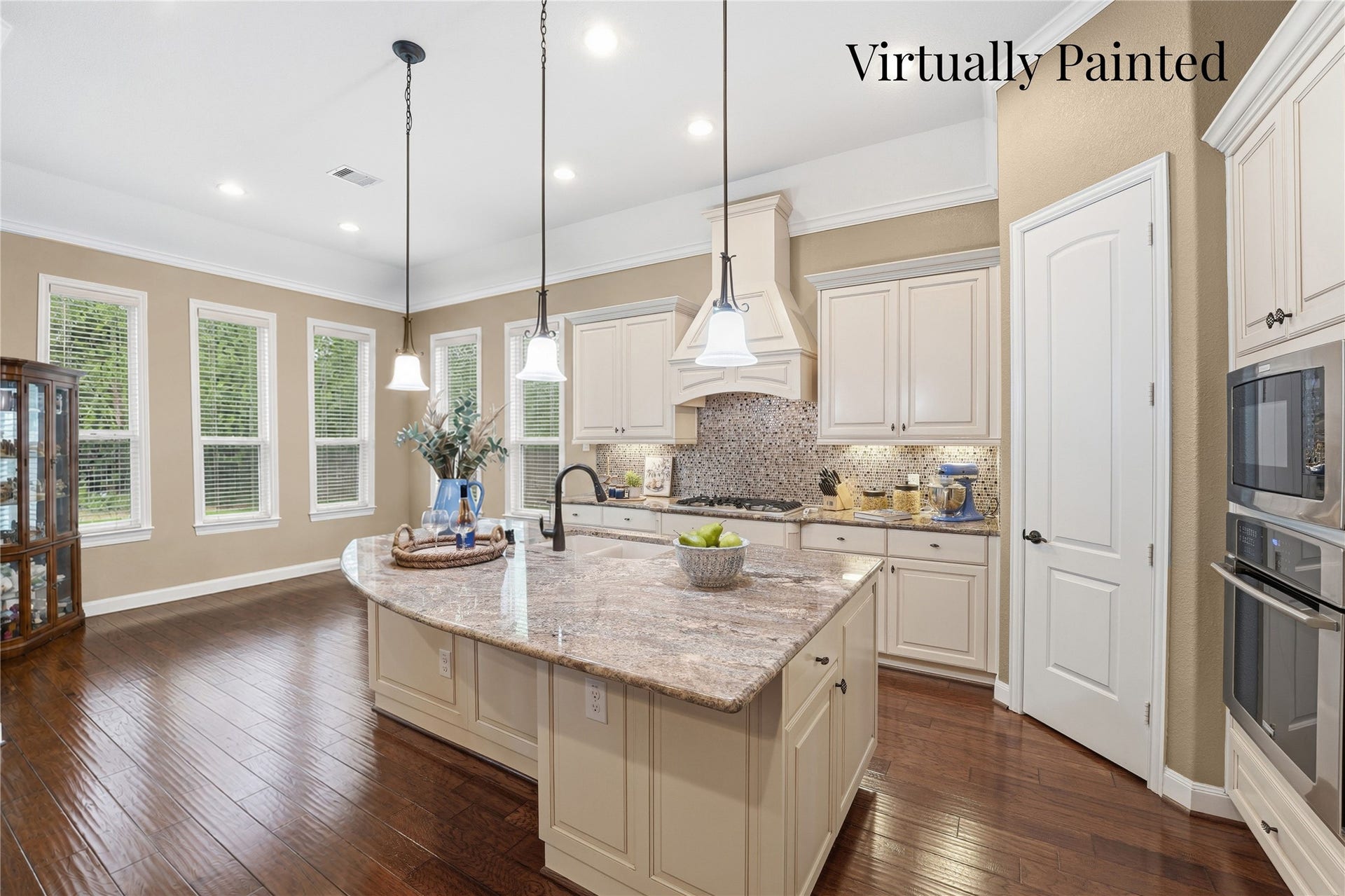 17207 Rainier Creek Drive, Humble, TX 77346 Alternate view of Kitchen- Virtually Painted