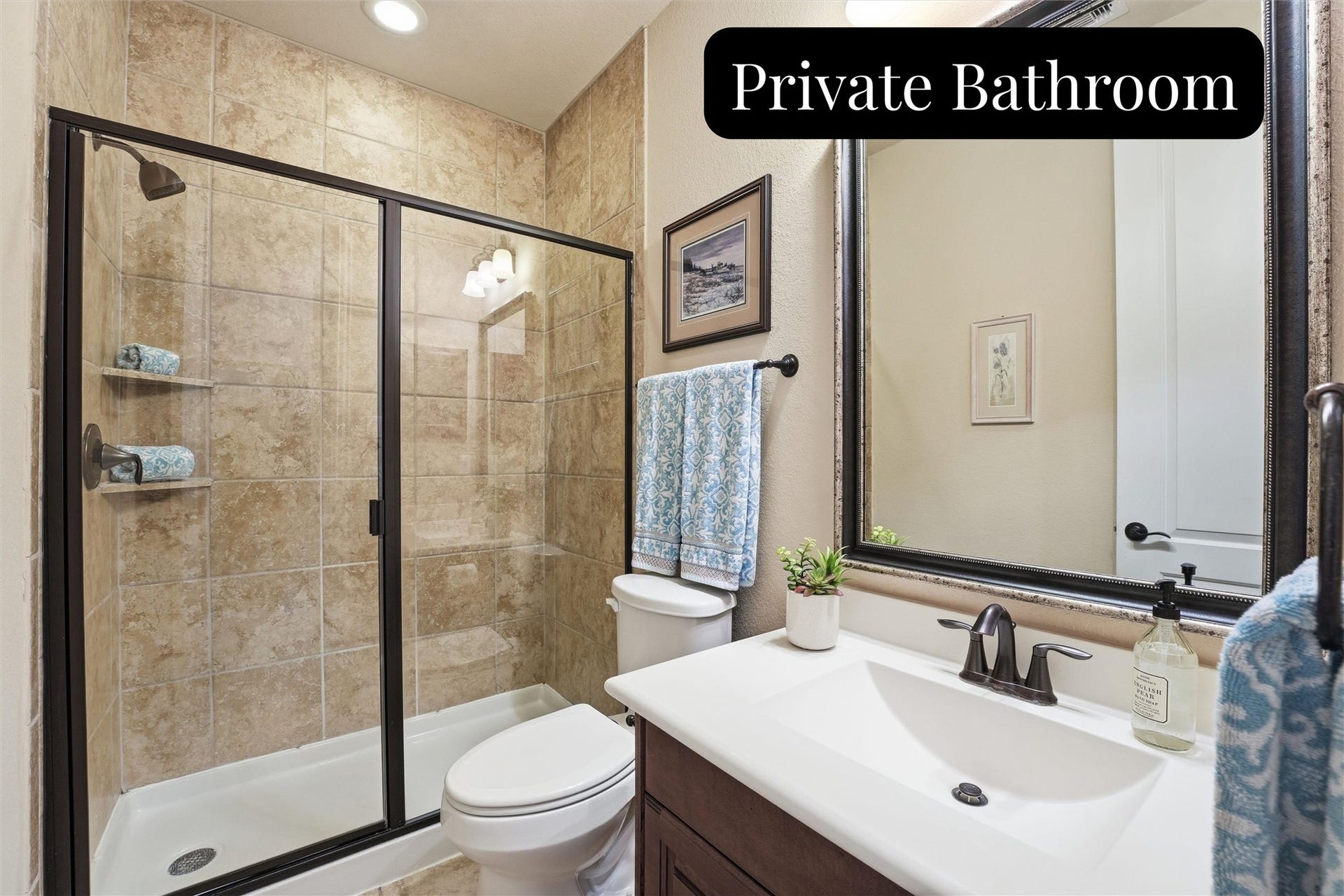 17207 Rainier Creek Drive, Humble, TX 77346 Multigenerational Living (NextGen) Bathroom