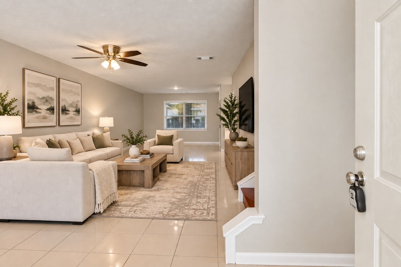 5815 Red River Drive, Dickinson, TX 77539 Enter to the living room