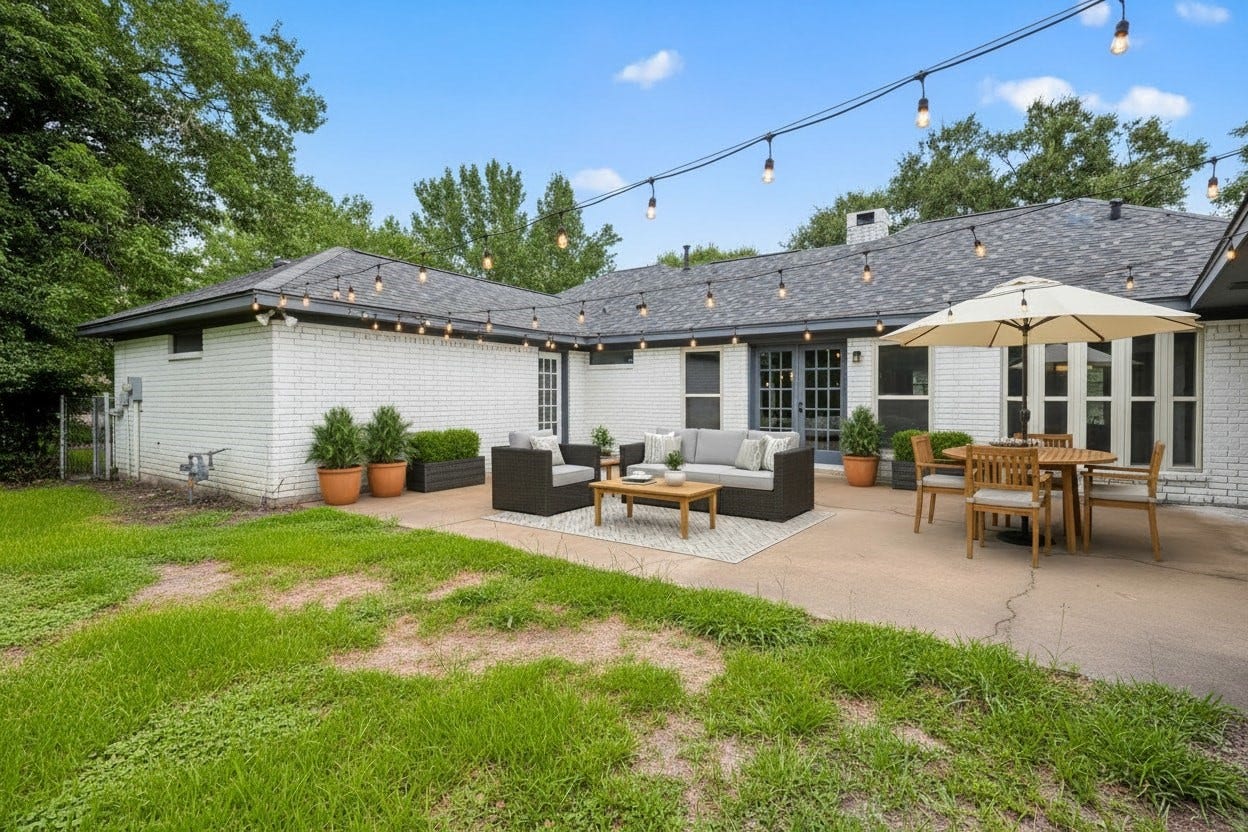 Virtually Stage- Backyard