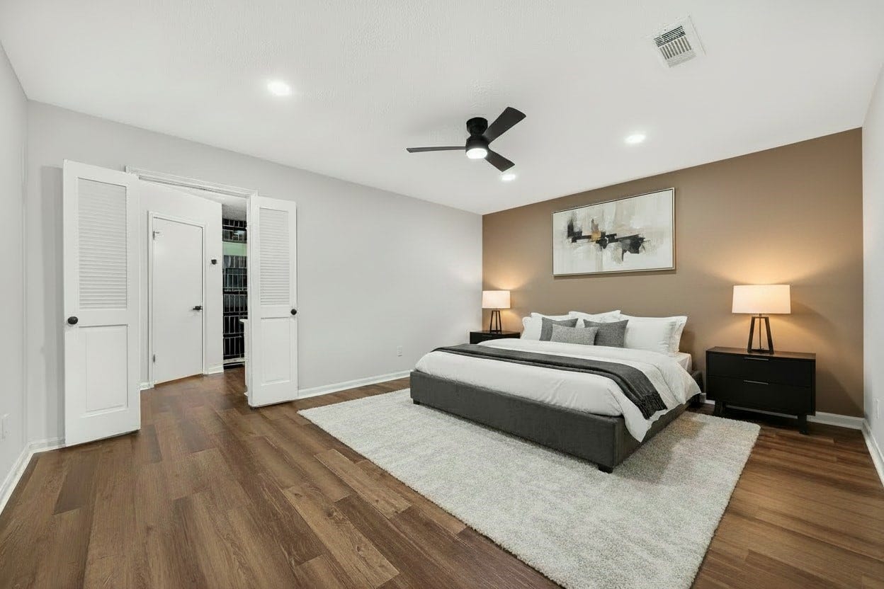 Virtually Staged- Primary Bedroom