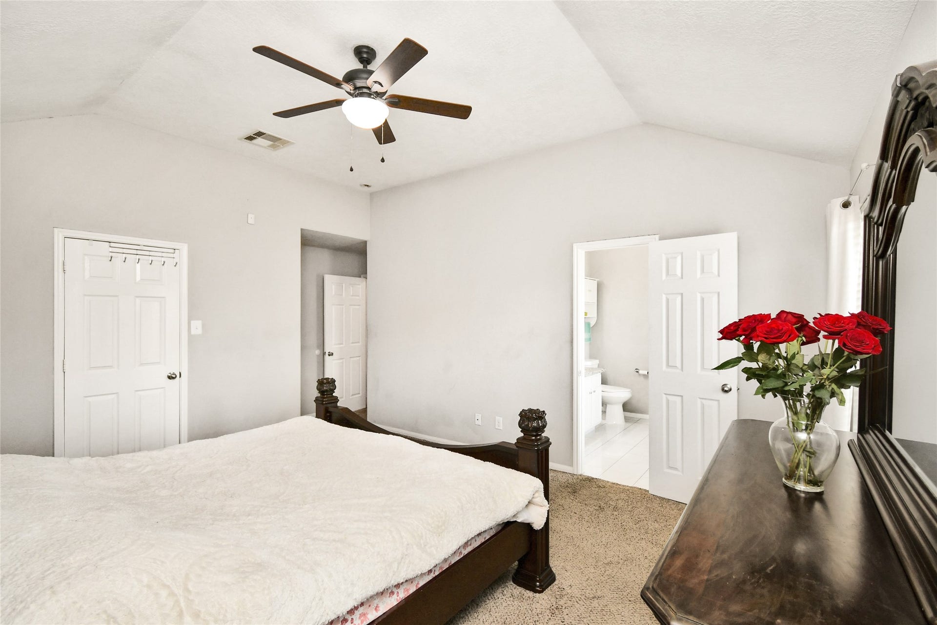 2319 Blue Reef Drive, Katy, TX 77449 Primary bedroom offering direct access to the en suite bathroom