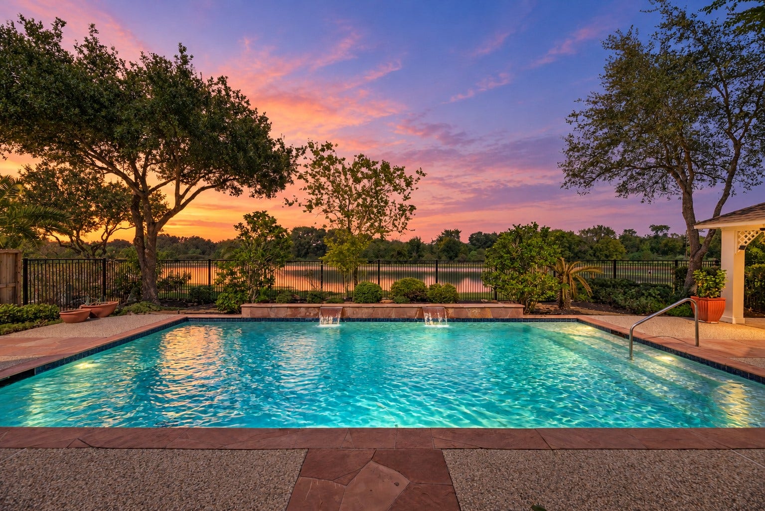12103 Cypress Creek Lakes Drive, Cypress, TX 77433 Amazing view and sunsets from the backyard! *Virtually landscaped*