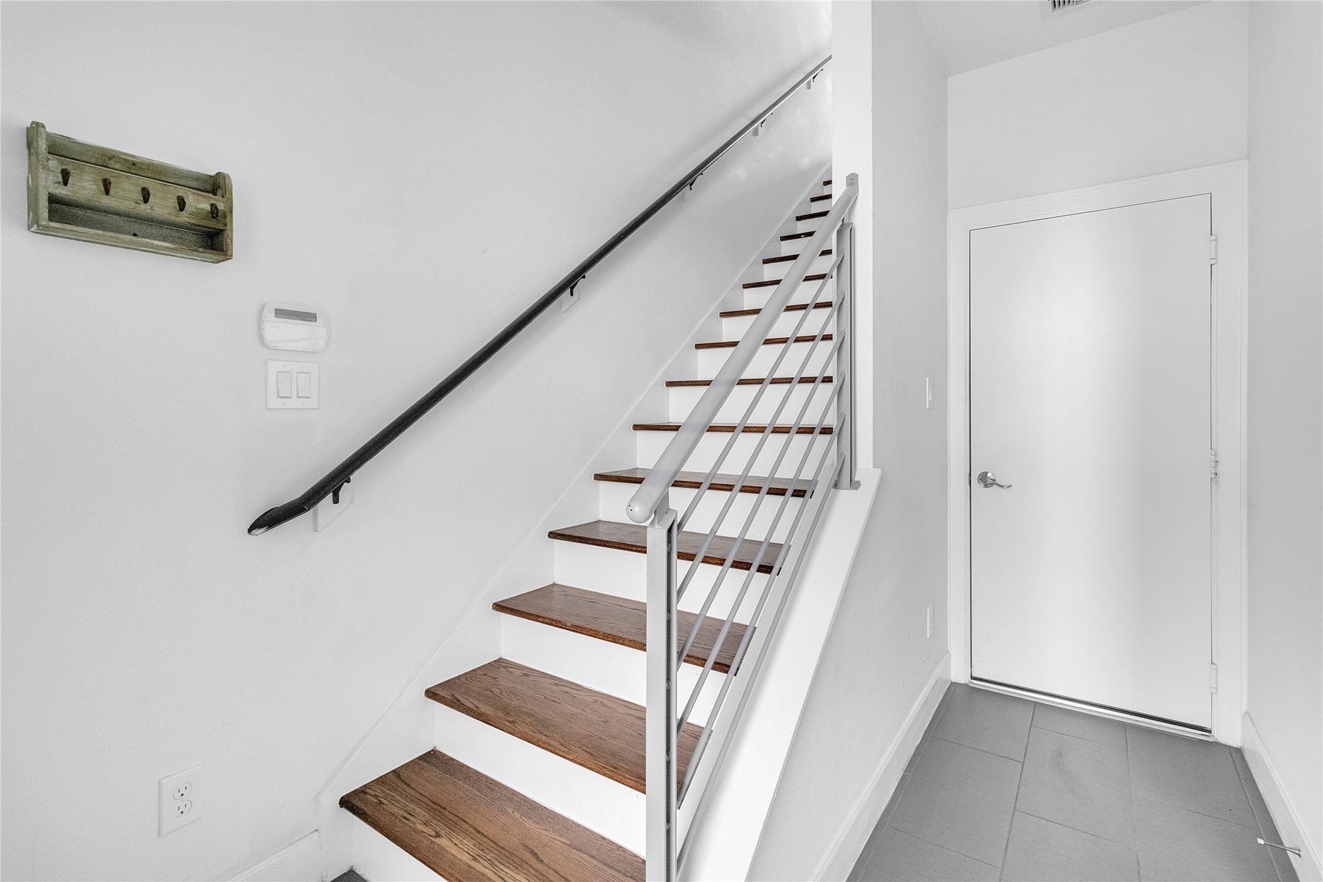 Stairs leading to the 2nd floor.