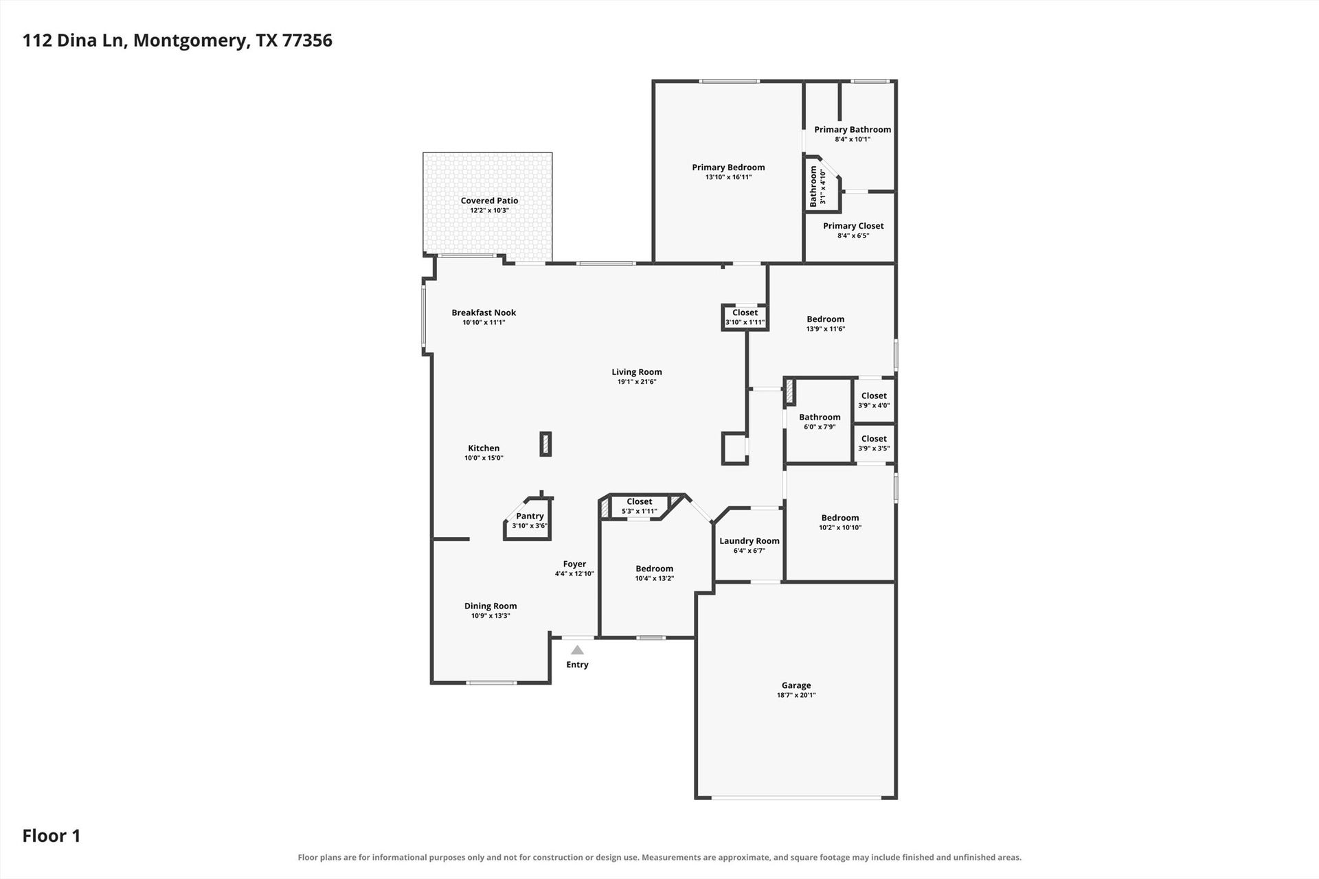 112 Dina Lane, Montgomery, TX 77356 112 Dina Lane, Montgomery, TX 77356
