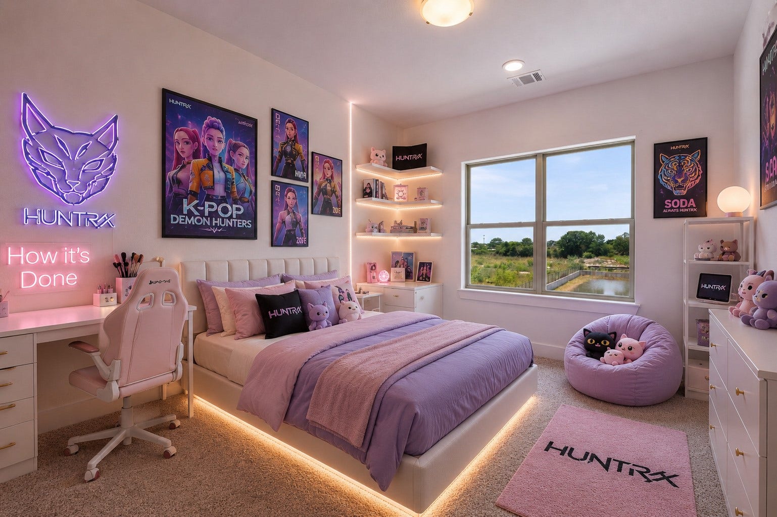13511 Ivy Vine Lane, Houston, TX 77047 Comfortable secondary bedroom designed with natural light and versatile functionality in mind.